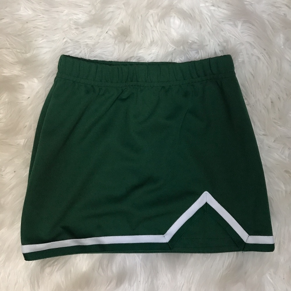 Green Cheerleading Skirt